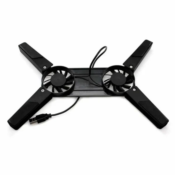 for Laptop Folding Foldable Cooler USB Dual Fan Pad Cooling Cool Pad Notebook - Image 5