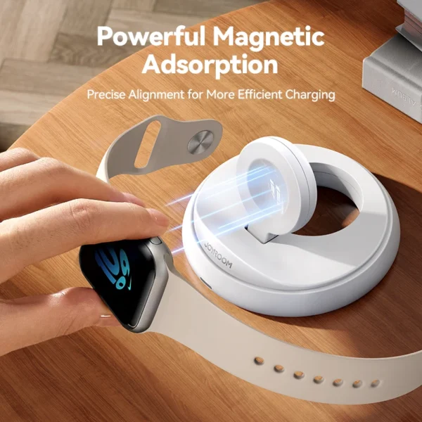 Joyroom for Apple Watch Charger Stand Portable Magnetic Charging Dock Fast Charger for iWatch Ultra/SE/Series 9 8 7 6 5 4 3 2 - Image 4