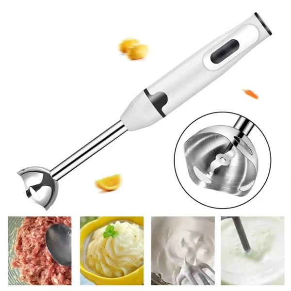 Handheld Blender Electric Food Vegetable Grinder Stick Mixer for Meat Smoothies Sauces Baby Food Soups - Image 3