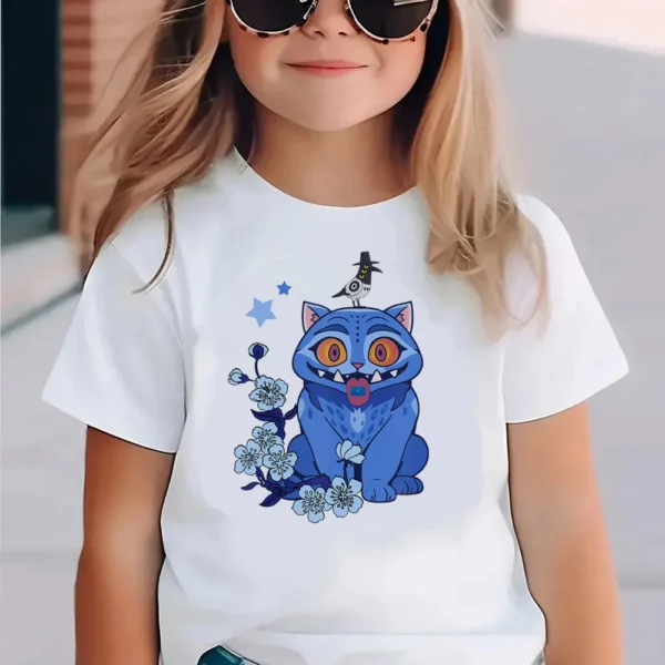 Kpop Demon Hunters Children's Clothing Short Sleeve T-shirt Cute Kpop Demon Hunters TShirt Harajuku Tshirt Parent Child Clothing - Image 6