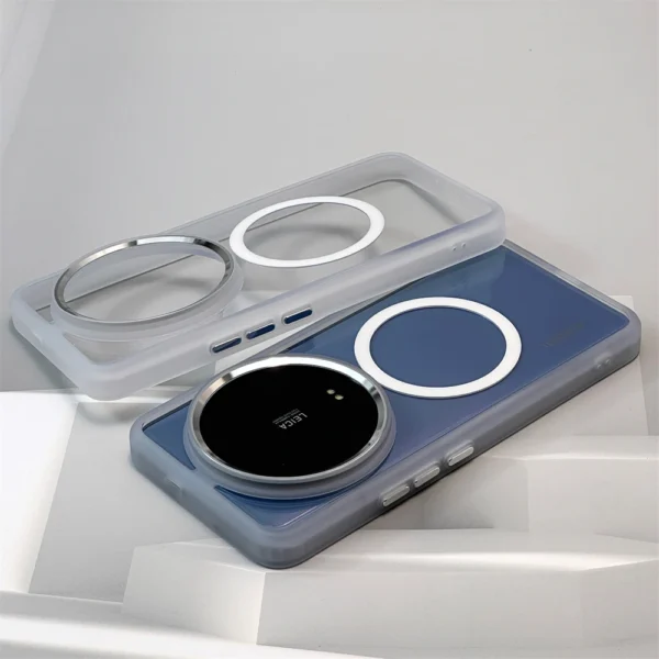 Luxury Defender Magnetic Case For Xiaomi 15 14 Ultra Pro 14Ultra Mi15 Transparent Hybrid Hard for Magsafe Wireless Charger Cover - Image 10