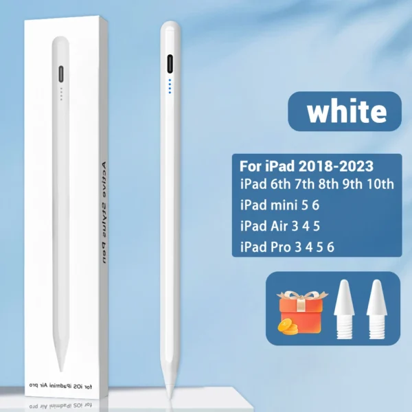 For iPad Pencil 2 1 Palm Rejection Power Display iPad Accessories iPad 2022 2021 2020 2019 2018 Pro 11 12.9 Air Mini Stylus Pen - Image 12