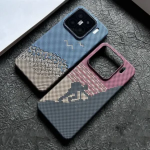 Carbon Fibre Pattern Climber Frameless Case for Xiaomi 15 15S 14 13 Pro 15Pro Ultra MI15 Ultra Thin Skin Texture Weaving Cover
