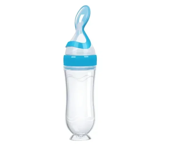 Silicone Baby Bottle with Spoon Newborn Medicine Juice Feeders Baby Food Supplement Rice Cereal Bottles Newborn Feeding Bottles - Image 8