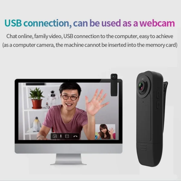 A18 Mini DV Camcorder 1080P High-Definition Night Vision Motion Detection Small Camera for Outdoor Sports And Adventures - Image 4