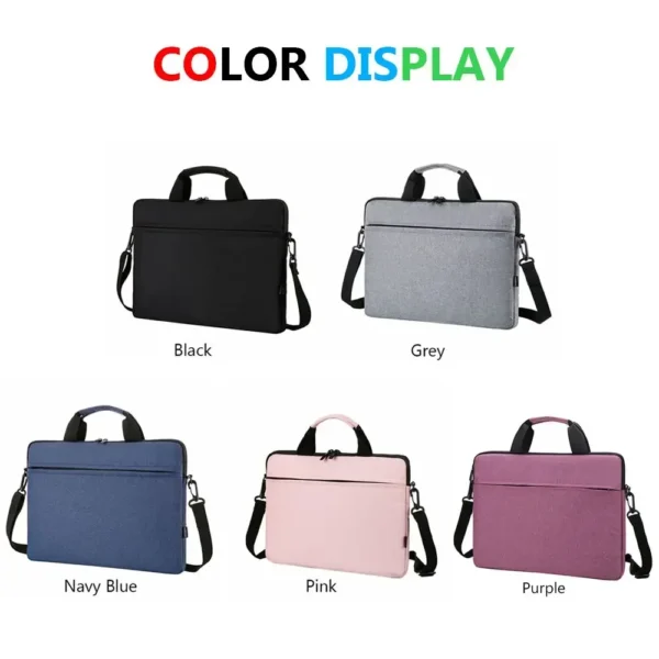 Laptop Bag Sleeve Case Shoulder HandBag Notebook Pouch Briefcases 133 14 156 inch For Lenovo HP Huawei Asus Dell Samsung - Image 6