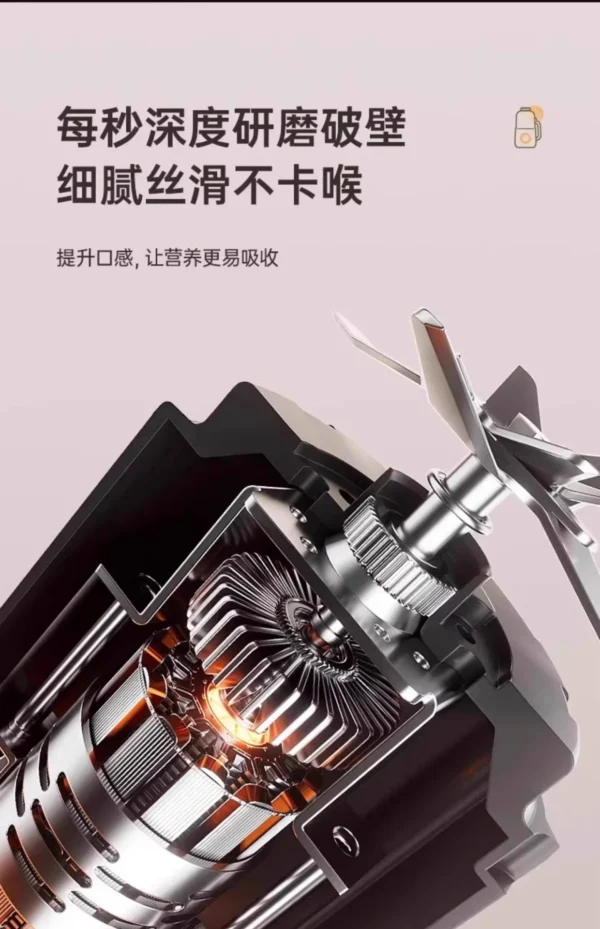 220V Blender Soymilk Maker Small Automatic Low Noise No Residue Juicer Cooking Machine AH - Image 6