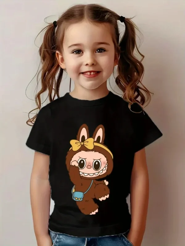 Trendy Letter Print Short Sleeve round Neck Kids T-Shirt Cotton Summer New Arrival Children Clothing for Boys - Image 9