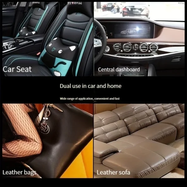 Car Leather Seat Maintenance Care Oil Multifunctional Cream Interior Polishing Stain Removal Refurbished Leather Sofa Cleaning - Image 6