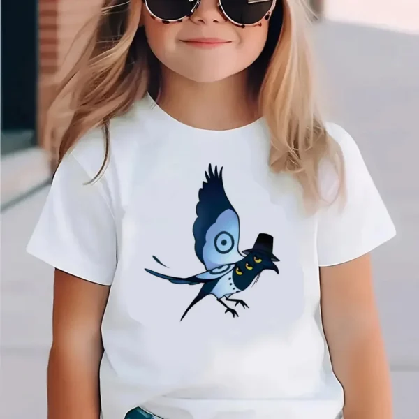 KPop Demon Hunters Kids Clothes 2025 Hot Anime T-shirt Harajuku Girls Casual Shirt Gift Fashion Movie Toddler T Shirts - Image 19