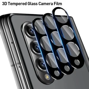 9D Curved Rear Camera Protector For Samsung Galaxy Z Fold4 Fold3 Case Tempered Glass Sumsung Z Fold 4 ZFold 3 5G Back Lens Cover