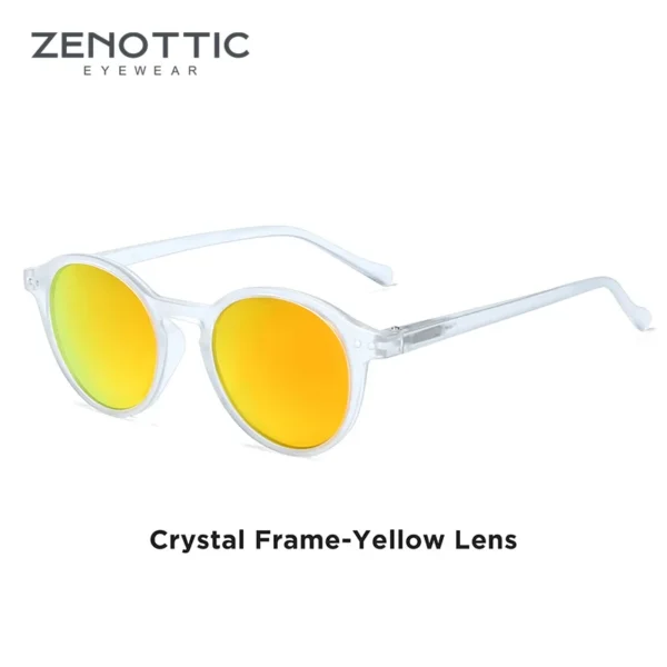 ZENOTTIC Retro Polarized Sunglasses 2023 2024 Men Women Vintage Small Round Frame Sun Glasses Polarized Lens UV400 Goggles Shade - Image 25