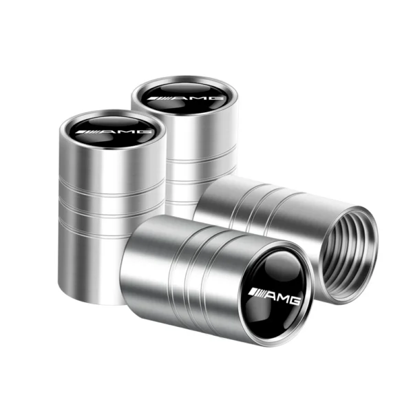 4PCS Car Wheel Tire Valve Caps Covers Accessories For Mercedes Benz AMG GLC GLB GLE CLA CLK W206 W204 W205 W212 W213 W169 W176 - Image 10