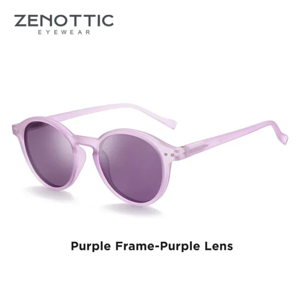 ZENOTTIC Retro Polarized Sunglasses 2023 2024 Men Women Vintage Small Round Frame Sun Glasses Polarized Lens UV400 Goggles Shade - Image 24
