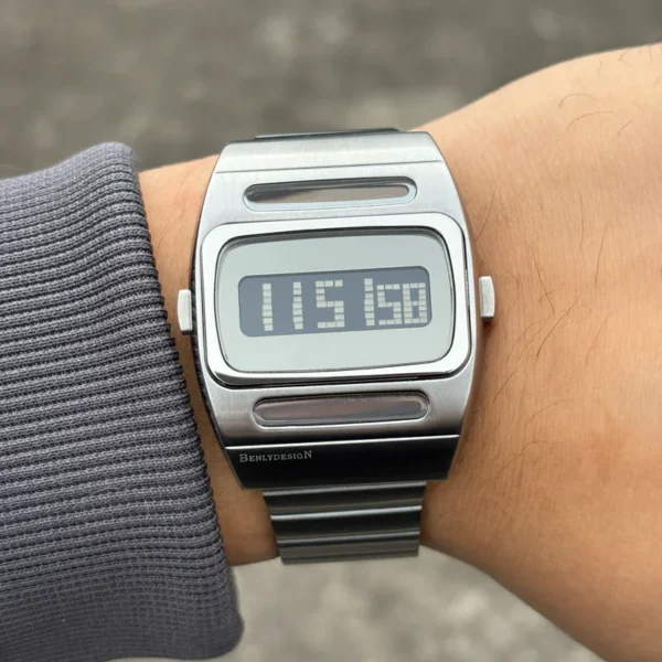 BENLYDESIGN Unique Metal Watches Retro Digital Watches for Men  G100 - Image 4