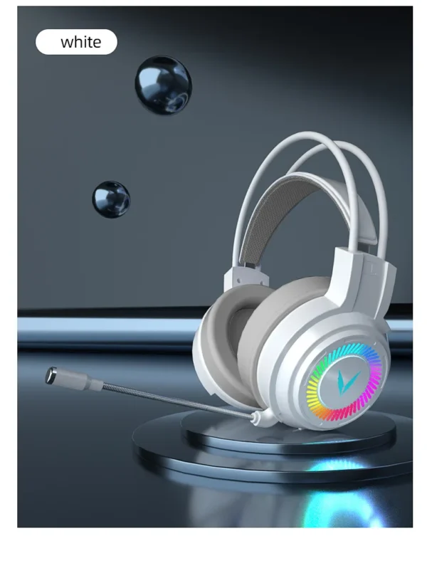 G58 G60 Gaming Headset 7.1 Stereo SVirtual Surround Bass Earphone Headphone with Mic LED Light for Computer PC Gamer Foldable - Image 7