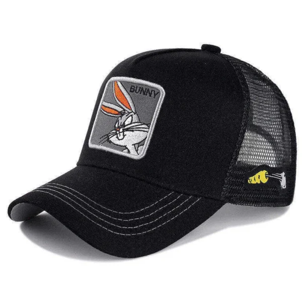Hot Sale Unisex Anime Cartoon Cap High Quality Patch Draw Baseball Cap Men Trucker Hat - Image 25