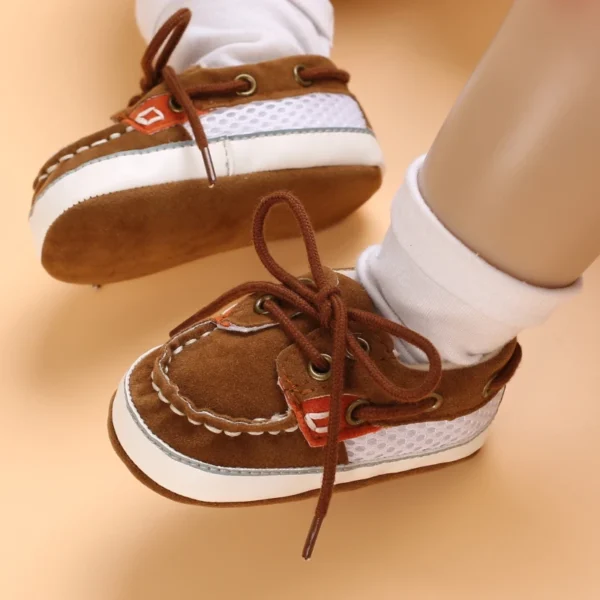 Newborn Baby Prewalker Girls Boys Casual Shoes Leather Non-Slip Soft-Sole Infant Toddler First Walkers 0-18M Baptism - Image 24