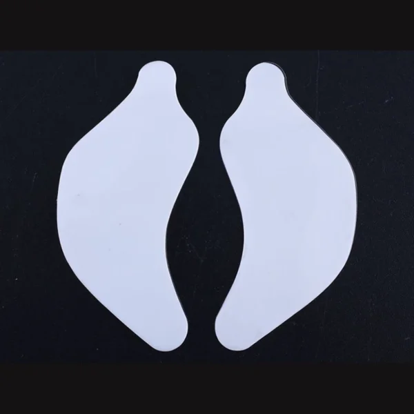 1Pair Silicone White Soft Under Eye Pad Patch Reusable Eyelash Extension Application Makeup Tool - Image 5