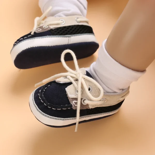 Newborn Baby Prewalker Girls Boys Casual Shoes Leather Non-Slip Soft-Sole Infant Toddler First Walkers 0-18M Baptism - Image 27