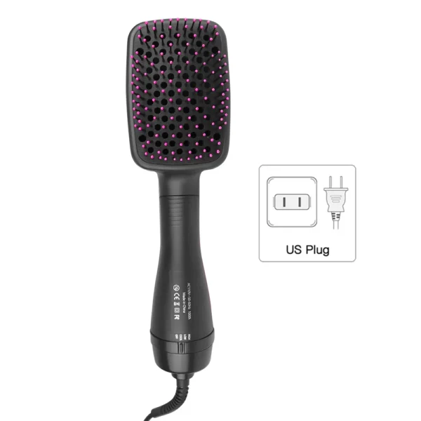 Hot Air Comb Women's Hair Brush Professional Hairdryer Hairbrush Travel Blow Dryer Comb Hair Dryer Brush Electric - Image 7