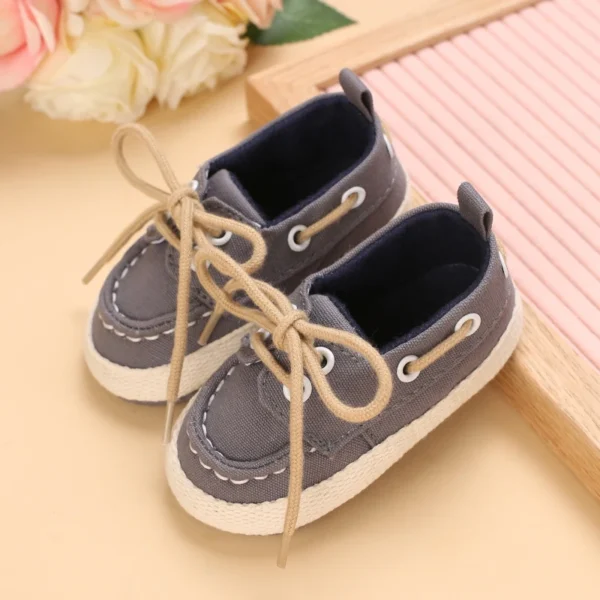 Newborn Baby Prewalker Girls Boys Casual Shoes Leather Non-Slip Soft-Sole Infant Toddler First Walkers 0-18M Baptism - Image 25