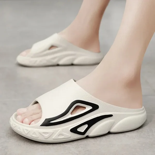 Men's Beach Sandals Soft Bottom Thick Heel Anti-Slip Slippers Summer Outdoor Wear Comfortable EVA Slides Casual Footwear - Image 7