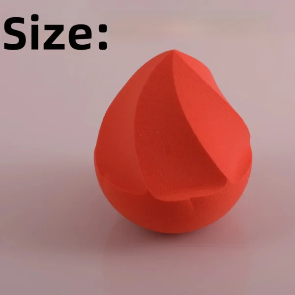 Irregular Slanted Cut Waterdrop Beauty Blender Dry Wet Use Non Powder Eating Makeup Tool Best Selling Cross-Border Beauty Health - Image 9