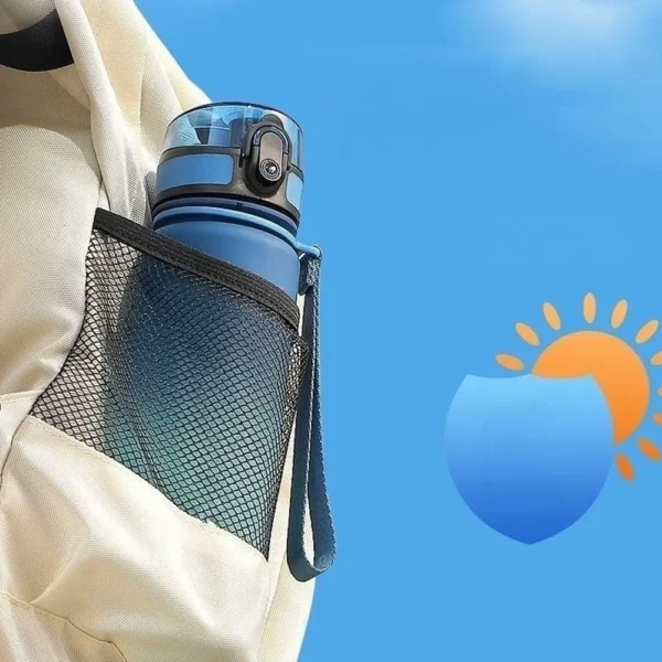 500ML/1000ML Large Capacity Sports Water Bottle Motivational Leak Proof Portable Reusable Plastic Cups Outdoor Travel Gym Jugs - Image 6