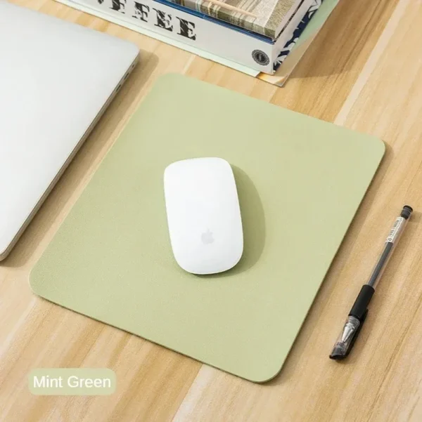 Small PU mouse pad Non-Slip Gaming Desktop Mouse Pad Waterproof Anti-Scratch Easy To Clean Mat For PC Laptop Desktop - Image 10