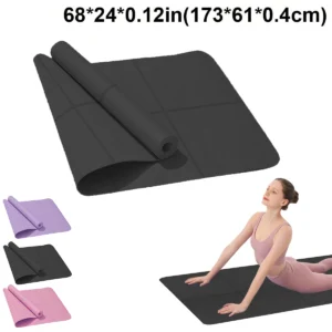 Home 63 Yoga mat sports fitness EVA comfortable foam 4mm thick yoga mat sports yoga and Pilates gymnastics mat