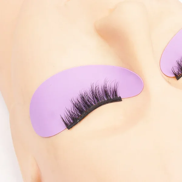 New Reusable 1Pair Eye Pads Silicone Stripe Lash Lift Eyelash Extension Hydrogel Patches Under Eye Gel Patch Makeup Tools - Image 6