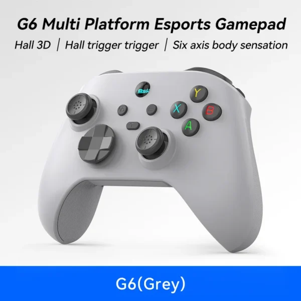 G6 Mobile Game Controller For Switch/IOS/Andriod/PC Support Streaming media/cloud Game Mobile Phone GamePad Hall effect joystick - Image 14