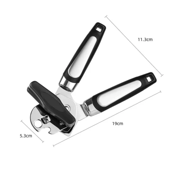 Stainless Steel Can Opener Multifunctional Grip Opener Side Cut Professional Tins Bottle Opener Kitchen Gadgets - Image 6