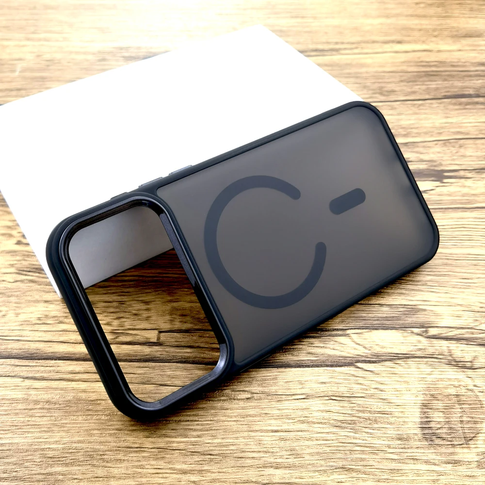 Luxury Matte Translucent Case For iPhone 17 Air 16 15 14 13 12 11 Pro Max 17Pro iPhone17 Magsafe Mag Safe Wireless Charge Covers 10 Luxury Matte Translucent Case For iPhone 17 Air 16 15 14 13 12 11 Pro Max 17Pro iPhone17 Magsafe Mag Safe Wireless Charge Covers - Image 10