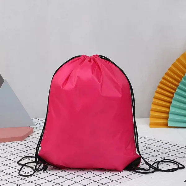 Waterproof Foldable Gym Bag Bundle Pocket Fitness Backpack Drawstring Shop Pocket Hiking Camping Swimming Men Women Sports Bags - Image 16