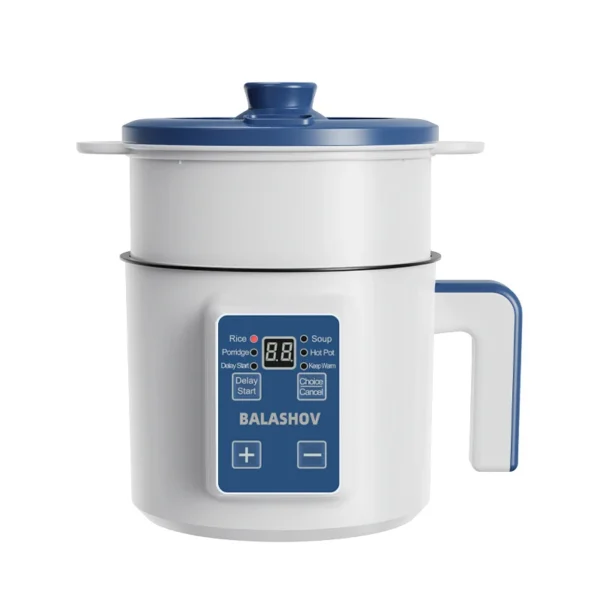 1.7L Electric Rice Cooker Single Double Layer 220V Multi Cooker Non-Stick Smart Mechanical MultiCooker Steamed Rice Pot For Home - Image 8