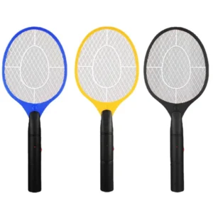 Electric Fly Insect Bug Zapper Bat Handheld Insect Fly Swatter Racket Portable Mosquitos Killer Pest Control for Bedroom Insects