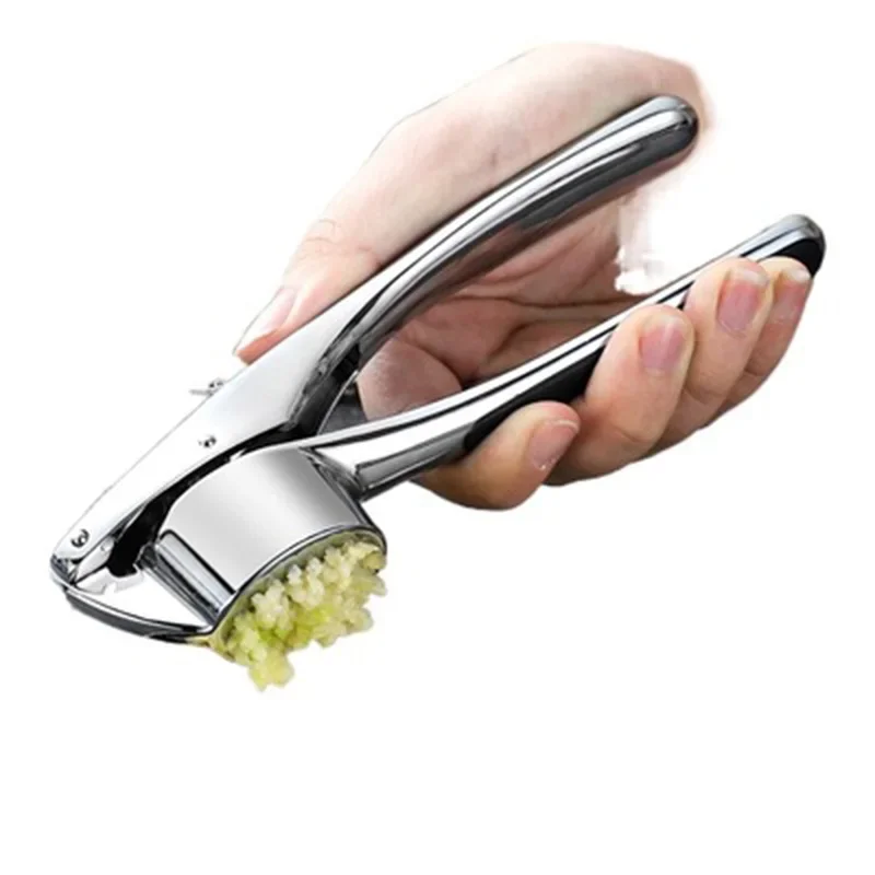 Zinc Alloy Garlic Press Manually Mashed Garlic Machine Garlic Crusher Handheld Cooking Ginger Crusher Kitchen Tools 7 Zinc Alloy Garlic Press Manually Mashed Garlic Machine Garlic Crusher Handheld Cooking Ginger Crusher Kitchen Tools - Image 7