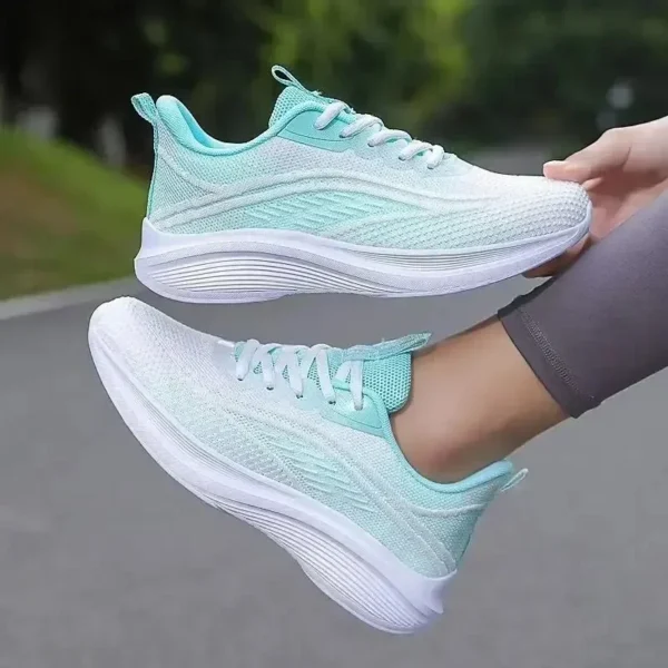 New Casual Running Summer Fashion Anti Slip Hiking Mesh Breathability Athletic Shoe Tennis Woman Trend Woman Sneakers Couple - Image 2