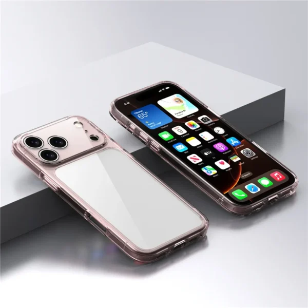 Luxury Hybrid Transparent Shockproof Phone Case For iPhone 17 Pro Max 17 Air 17Pro Max Clear Hard Acrylic Protective Back Cover - Image 10