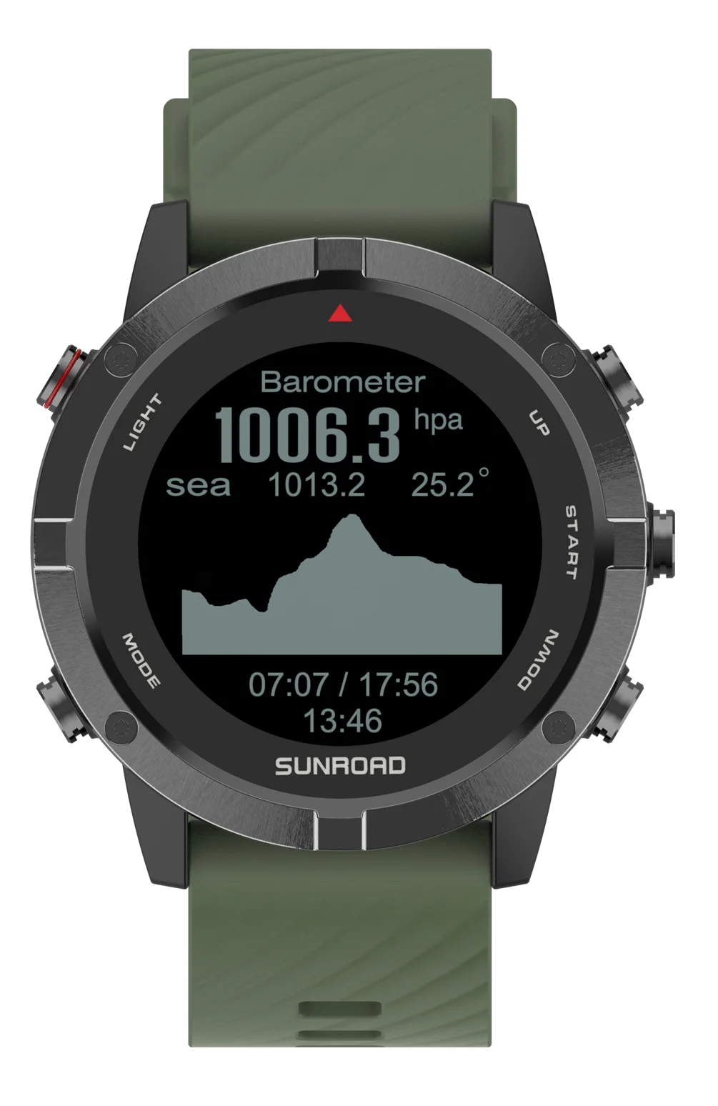 SUNROAD New FR934 GPS Outdoor Compass Watch Cross-country Riding Mountaineering Track Hard APP Download Play store For Andriod 5 SUNROAD New FR934 GPS Outdoor Compass Watch Cross-country Riding Mountaineering Track Hard APP Download Play store For Andriod - Image 5