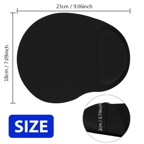 Ergonomic Wrist Rest Mouse Pad Comfortable Wrist Support Non Slip Mice Mat Soft Mousepad For PC Laptop Computer - Image 5