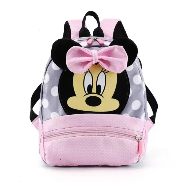 Disney New Backpack 2025 Minnie Schoolbag For Kids Cartoon Kindergarten Schoolbag Kawaii Pink Backpack As a Gift For Children - Image 7