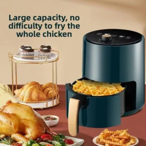 New Camel Air Fryer Large Capacity Smokeless Automatic Home Use Potato Chip Maker Electric Deep Fryer without Oil