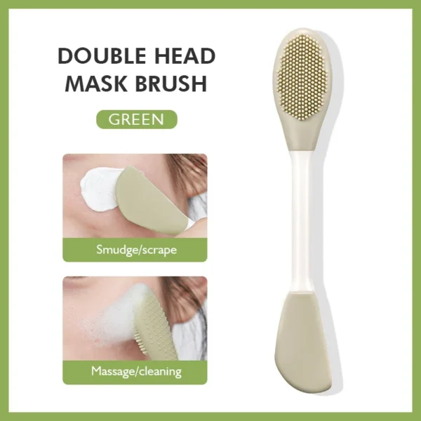 IMAGIC Silicone Facial Cleansing & Mask Brush 2 In1 Facial Skin Care Scrub Exfoliator Scrub Pore Blackhead Deep Cleaning Tools - Image 7