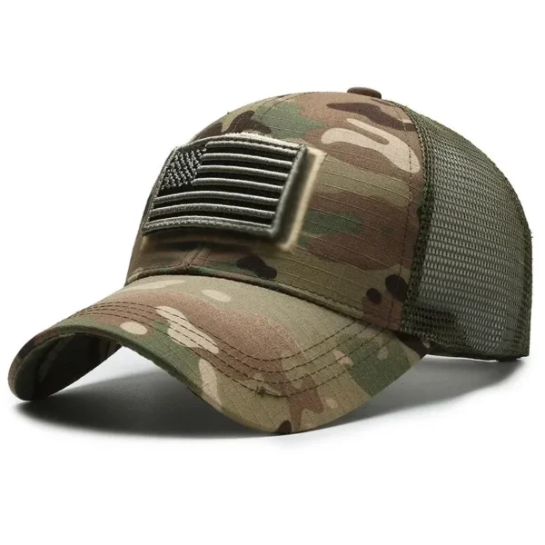 Spring And Summer New Mesh Breathable Personality Sticker Embroidery Women's Baseball Cap Mesh Hat Men's Outdoor Sunscreen Cap - Image 4