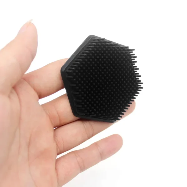 Silicone Facial Cleaning Brush Scrubber Silicone Miniature Face Deep Clean Shave Massage Face Scrub Brush Face Cleaner For Men - Image 3