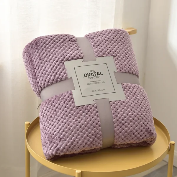 Baby Blanket Soft Fleece Infant Thick Quilt Bedding Swaddle Wrap Blanket Warm Newborn Stroller Sleep Cover Nursery Thermal Gift - Image 11