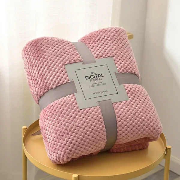 Baby Blanket Soft Fleece Infant Thick Quilt Bedding Swaddle Wrap Blanket Warm Newborn Stroller Sleep Cover Nursery Thermal Gift - Image 8